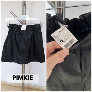 Pantalón corto de cuero. Nuevo sin estrenar y con