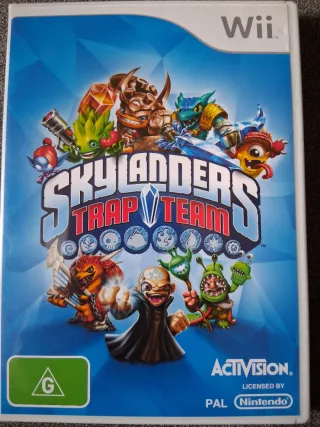 Wii skylanders trap team