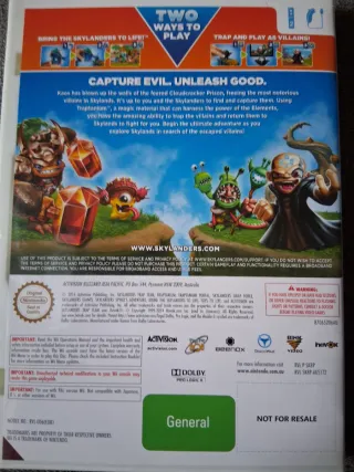 Wii skylanders trap team