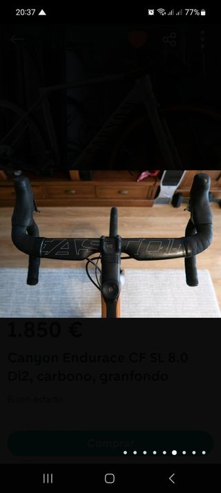 Canyon Endurace CF SL 8.0 Di2 Carbono