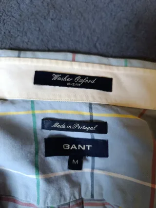 Camisa Gant cuadros azul