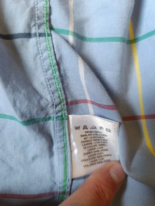 Camisa Gant cuadros azul