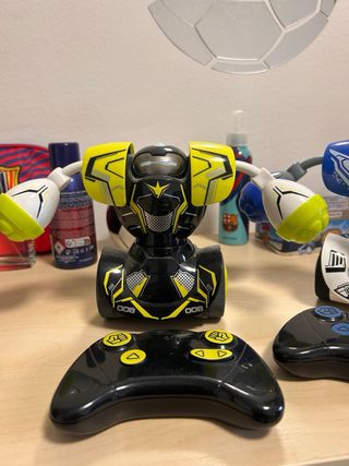 2 Robots de Combate Teledirigidos con Controles