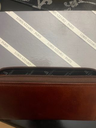 Portafoglio Loris Azzaro donna marrone