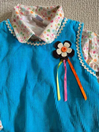 Vestido y camisa 2 años