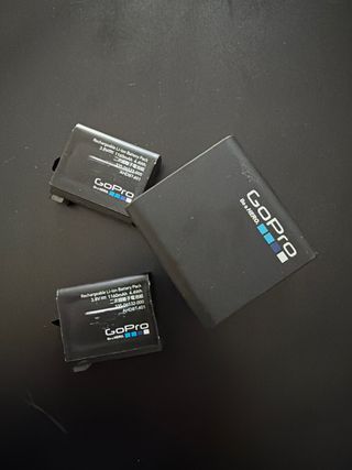Cargador doble y 2 Baterías GoPro Hero 4