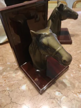 Pareja de Caballo Bronce