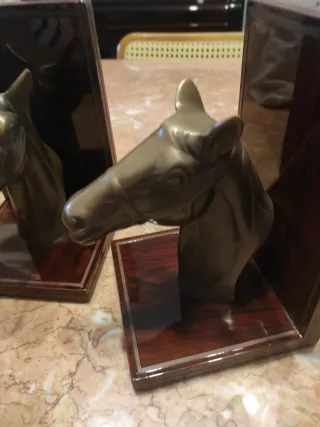 Pareja de Caballo Bronce