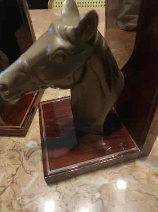 Pareja de Caballo Bronce