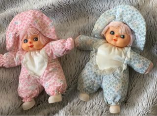 Lote 2 Muñecos Antiguos Bebé