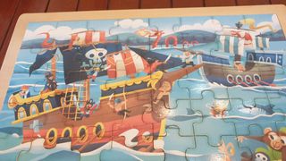 Puzzle Madera Piratas Toys R Us