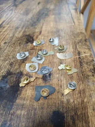 Lote de pins de coches y motos