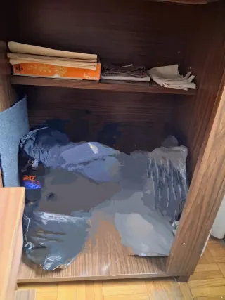 Mueble de máquina de coser