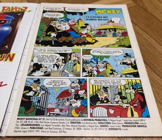 Comic Mickey 21 Primavera walt disney