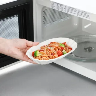 MALACASA Juego 6 Cuencos Ovalados Porcelana