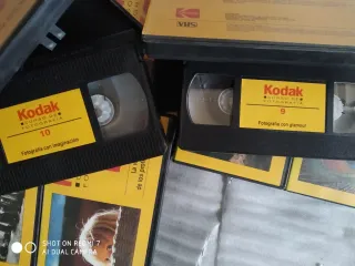 Curso Fotografía Kodak VHS (12 cintas)