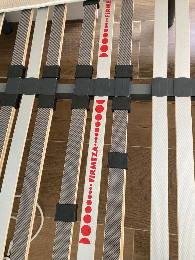 Somier láminas 105x200cm - 6 patas