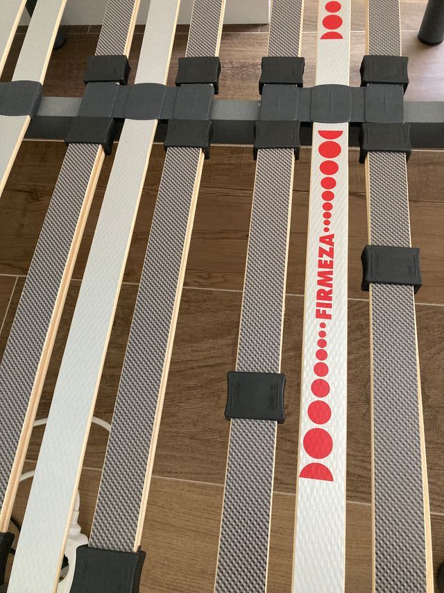 Somier láminas 105x200cm - 6 patas