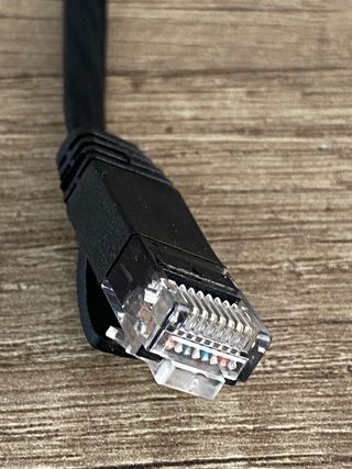 Cable Ethernet Cat 6 Flat Blanco