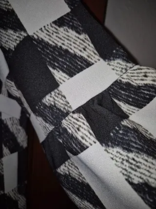 Vestido de invierno estampado