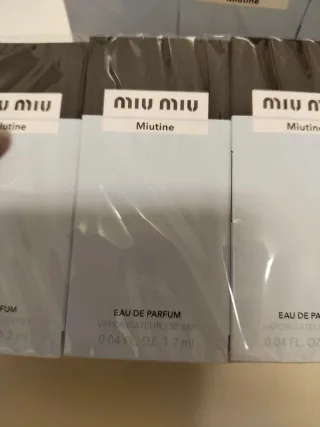 Pack Miu Miu Miutine Mini Tallas (32X1.2ml)