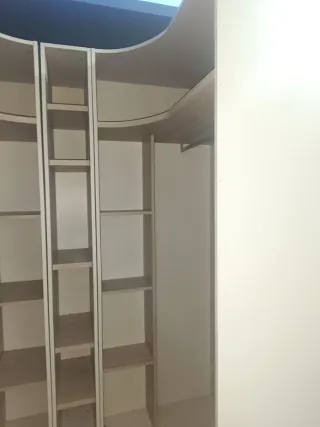 Vestidor moderno cristal y metal