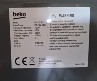 Microondas Beko