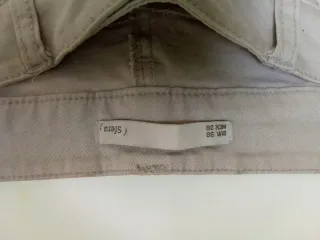 Pantalón pitillo Sfera beige