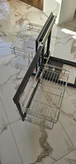 Organizzatore angolare estraibile per cucina VEVOR