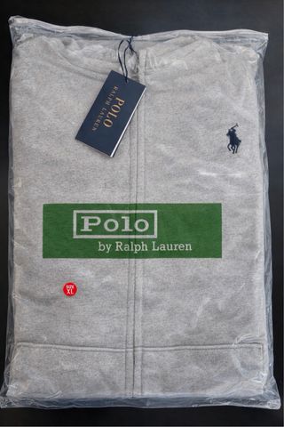Sudadera Polo Ralph Lauren Gris Talla XL