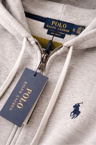 Sudadera Polo Ralph Lauren Gris Talla XL