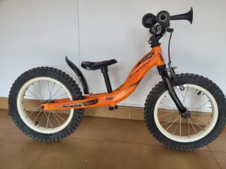 Bicicleta Monty Push Bike 202 Naranja