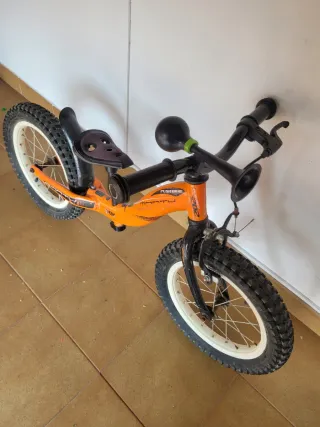 Bicicleta Monty Push Bike 202 Naranja