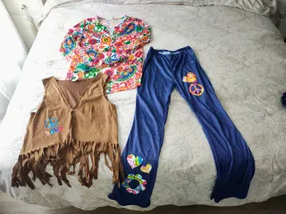Disfraz Hippie Talla 40 chica
