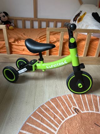 Bicicleta evolutiva verde