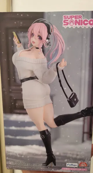 Super Sonico Figure Winter Memory ver. Nuova.