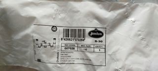 Sifón doble fregadero