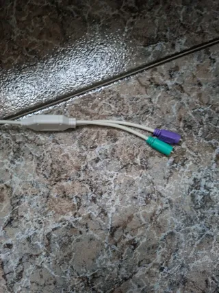 Adaptador USB a PS/2 Teclado y Ratón