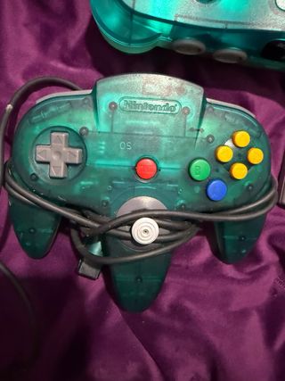 Nintendo 64 Transparente + Super Mario 64