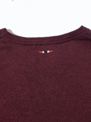 Napapijri/ Jersey escote redondo 100% lana merino