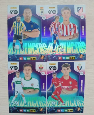 Cartas Panini Adrenalyn 25-26