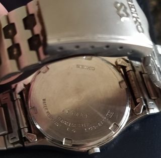 RELOJ SEIKO QUARTZ UNISEX STEEL WATER RESIST