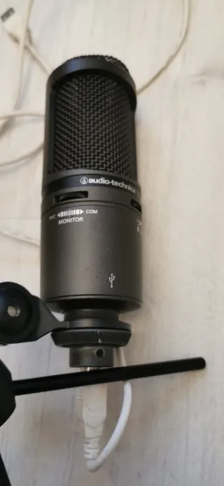 Micrófono Audio-Technica AT2020USB Negro
