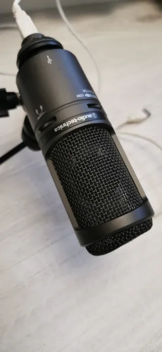Micrófono Audio-Technica AT2020USB Negro