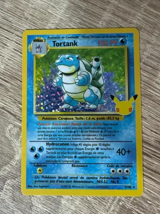 Carta Pokémon Blastoise Holo 2/102