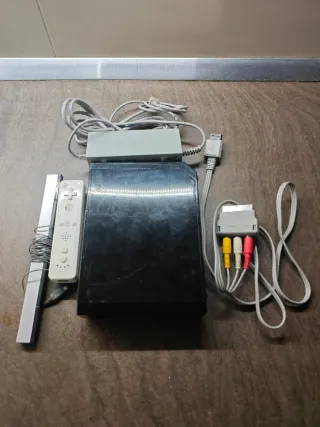 Nintendo Wii Console Nera