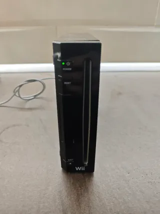 Nintendo Wii Console Nera