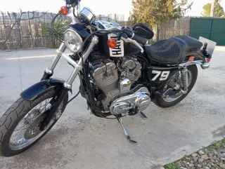 Harley Davidson 883 Negra