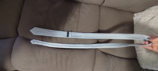 Cravatta uomo grigia