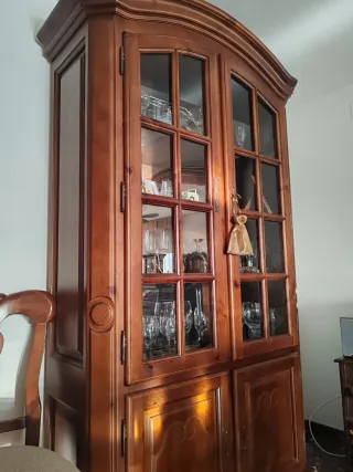 Conjunto comedor MADERA MACIZA